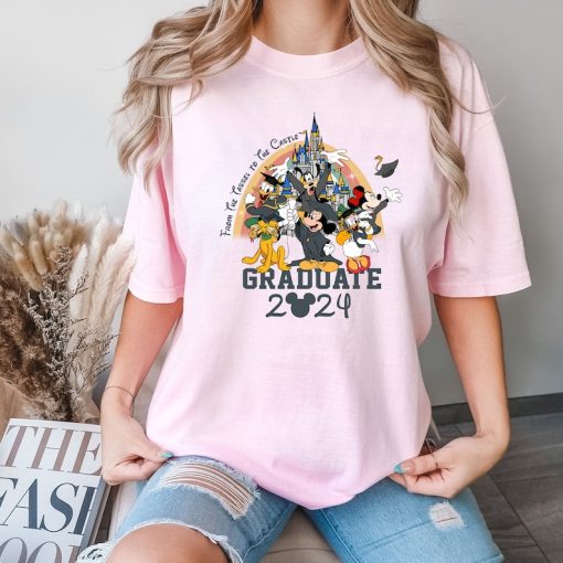 Comfort Colors® Mickey And Friends Graduate Shirt, Graduate 2024 Shirt