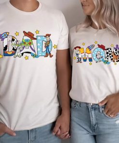 Toy Story Dad Mom Shirt, Disney Mom Shirt, Disney Dad Shirt