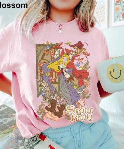 Vintage Sleeping Beauty Comfort Colors Shirt, Princess Aurora Shirt