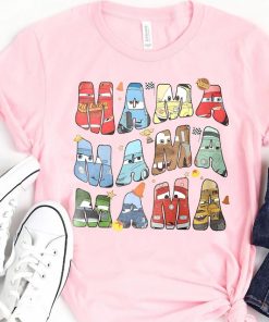 Retro Disney Cars Movie Mama Shirt