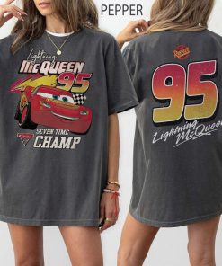 Lightning McQueen Shirt, Retro Disney Cars Shirt, Piston Cup Shirt