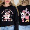 Girls Just Wanna Have Fun Shirt, Disney Minnie Daisy Summer Tee