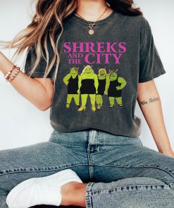 Shreks And The City Shirt, Shrek Funny Trending T-Shirt