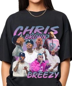 Chris Brown Bootleg Shirt, Graphic Shirt, Vintage Chris Brown Shirt