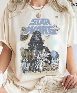 Retro Star Wars Shirt, Darth Vader Shirts, Baby Yoda Shirt