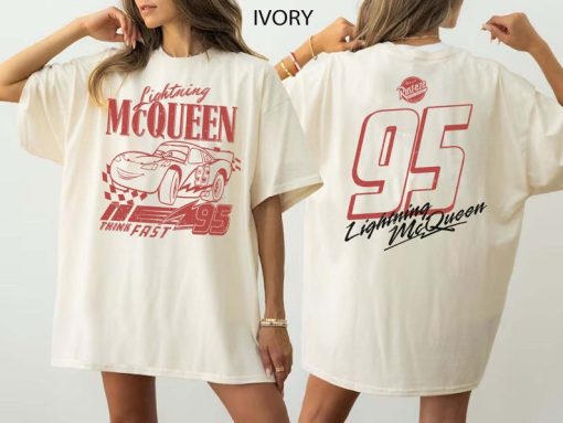 Retro Lightning McQueen 95 Shirt, Lightning McQueen Shirt