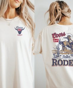 Coors Banquet Rodeo Shirt , Retro T-Shirt, Rodeo Tee, Coors T Shirt