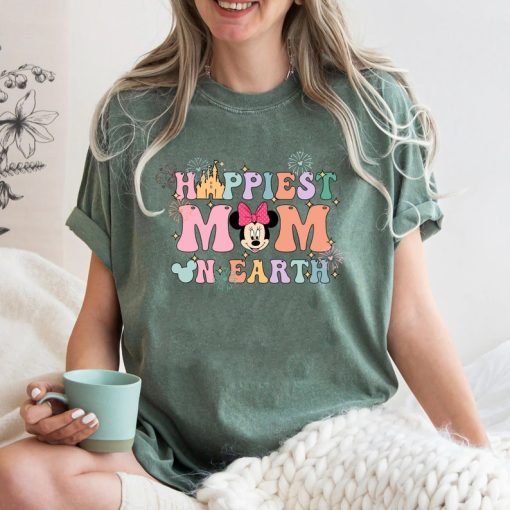 Comfort Colors® Happiest Mama On Earth Tee, Disney Mommy Shirt