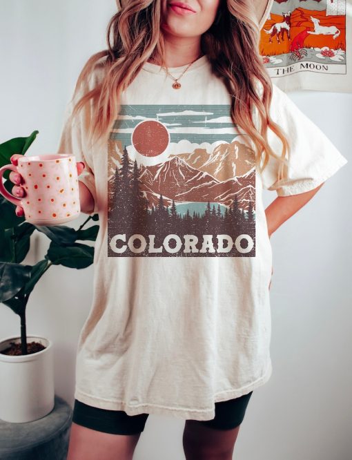 Colorado Tee, Colorado Graphic Tee, Rocky Mountains, Colorado