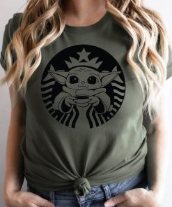 Baby Yoda Shirt, Coffee, Baby Yoda Coffee Shirt, Star Wars Shirt