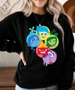 Disney Pixar Inside Out Simple Group Shot Graphic T-Shirt