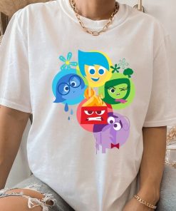 Disney Pixar Inside Out Simple Group Shot Graphic T-Shirt