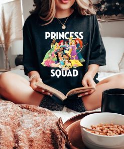 Disney Princess Squad Group T-Shirt, Snow White, Cinderella, Aurora