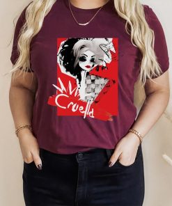 Disney Villains Cruella Fashion Model Cruella Collage Magic Kingdom Te