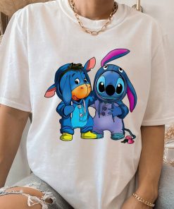 Disney Stitch and Eeyore Friends Matching Costume Shirt