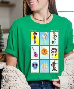 Disney Pixar Coco Group Shot Table 1 Panels T-Shirt