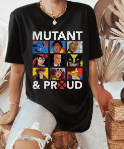 Marvel X-Men Mutant & Proud Retro Vintage T-Shirt