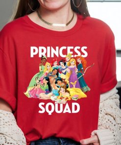 Disney Princess Squad Group T-Shirt, Snow White, Cinderella, Aurora