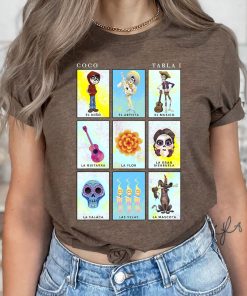 Disney Pixar Coco Group Shot Table 1 Panels T-Shirt