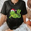 Disney Muppets Holiday The Kermit Frog Christmas Lights T-Shirt