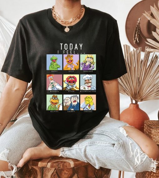 Disney The Muppets Today I Fell Box Up T-Shirt