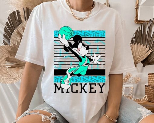 Disney Mickey Mouse Basketball T-Shirt, Mickey And Friends T-Shirt