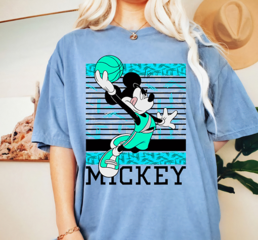 Disney Mickey Mouse Basketball T-Shirt, Mickey And Friends T-Shirt