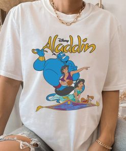 Disney Aladdin Vintage Group Shot Logo T-Shirt, Magic Kingdom