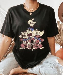 Disney Mickey & Friends Goofy Donald Mickey Cowboy Up T-Shirt