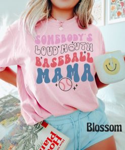 Comfort Colors® Funny Baseball Mama Shirt, Baseball Mom Shirt