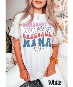 Comfort Colors® Funny Baseball Mama Shirt, Baseball Mom Shirt