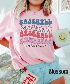 Comfort Colors® Baseball Mama Shirt, Baseball Mom Shirt