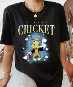 Retro Disney Jiminy Cricket 90s Portrait T-Shirt