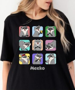 Disney Pocahontas Meeko Emotions Graphic T-Shirt