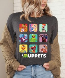 Disney The Muppets Characters Portrait Moods Retro 90s Shirt