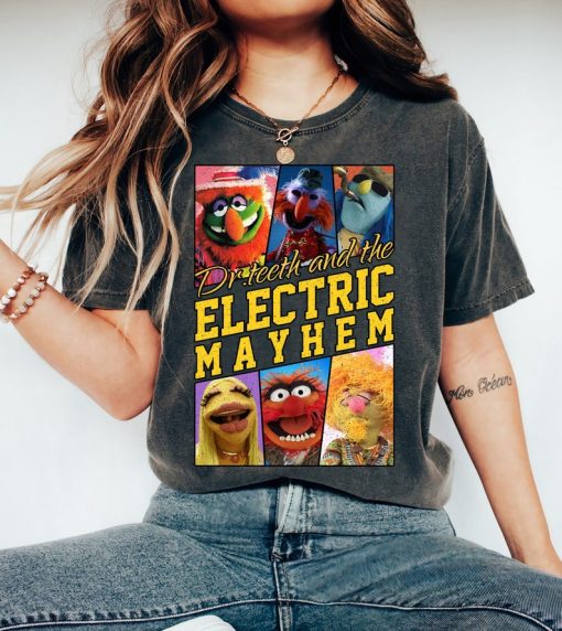 Retro Disney The Muppets Dr.teeth and The Electric Mayhem Shirt