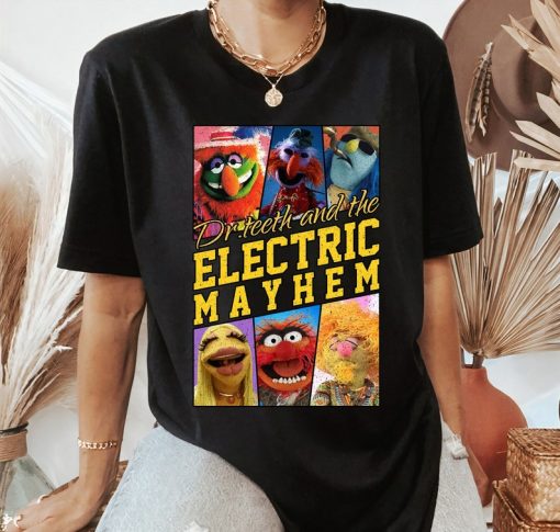 Retro Disney The Muppets Dr.teeth and The Electric Mayhem Shirt