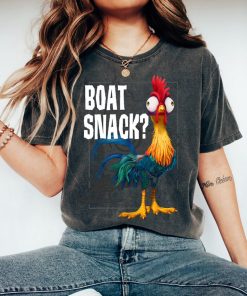 Disney Moana Hei Hei Boat Snack T-Shirt, Hei Hei Roaster