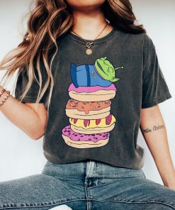 Disney Pixar Toy Story Aliens Donut Stack Nap T-Shirt