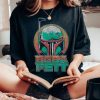 Star Wars The Book Of Boba Fett Vintage Helmet Logo T-Shirt