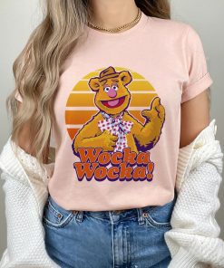 Disney The Muppets Fozzie Bear Wocka Wocka Portrait Characters T-Shirt