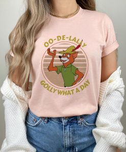 Retro 90s Disney Robin Hood Oo De Lally Golly What A Day Shirt