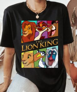 Disney The Lion King Characters Retro Portrait Shirt