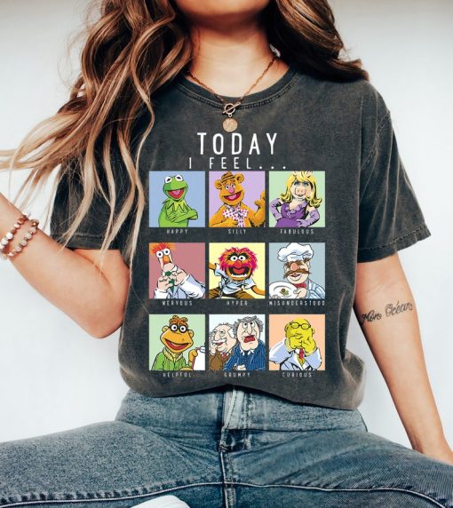 Disney The Muppets Today I Fell Box Up T-Shirt