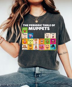 Disney The Muppets Periodic Table Of The Muppets T-Shirt