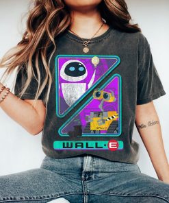 Disney Pixar Wall-E Triangles And Eve Graphic T-Shirt, Magic Kingdom