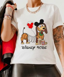 Slinky Dog with Mickey Balloon Disney Mode Shirt