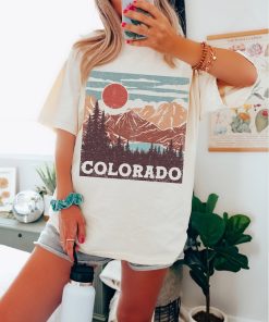 Colorado Tee, Colorado Graphic Tee, Rocky Mountains, Colorado