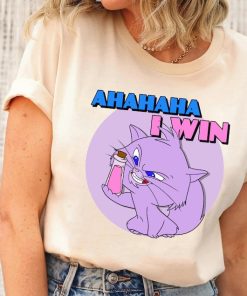 Retro 90s Disney Emperor's New Groove Yzma Cat Ahaha I Win Shirt