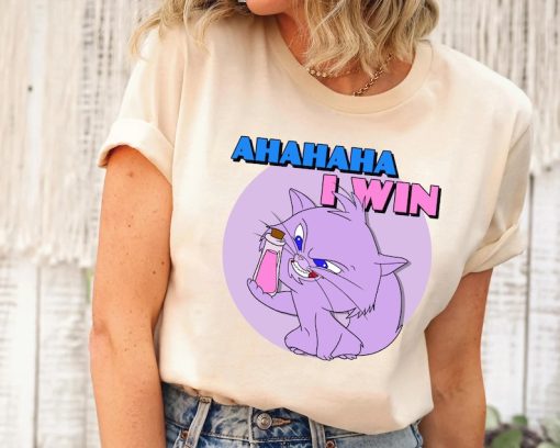 Retro 90s Disney Emperor's New Groove Yzma Cat Ahaha I Win Shirt